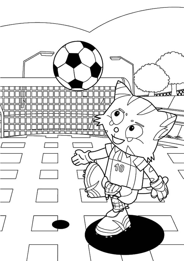 The-Kitty-Playing-Soccer-cat