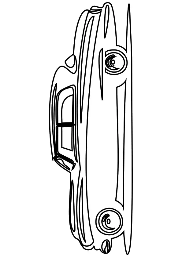 The-Lamborghini-Vintage-car-color-to-print