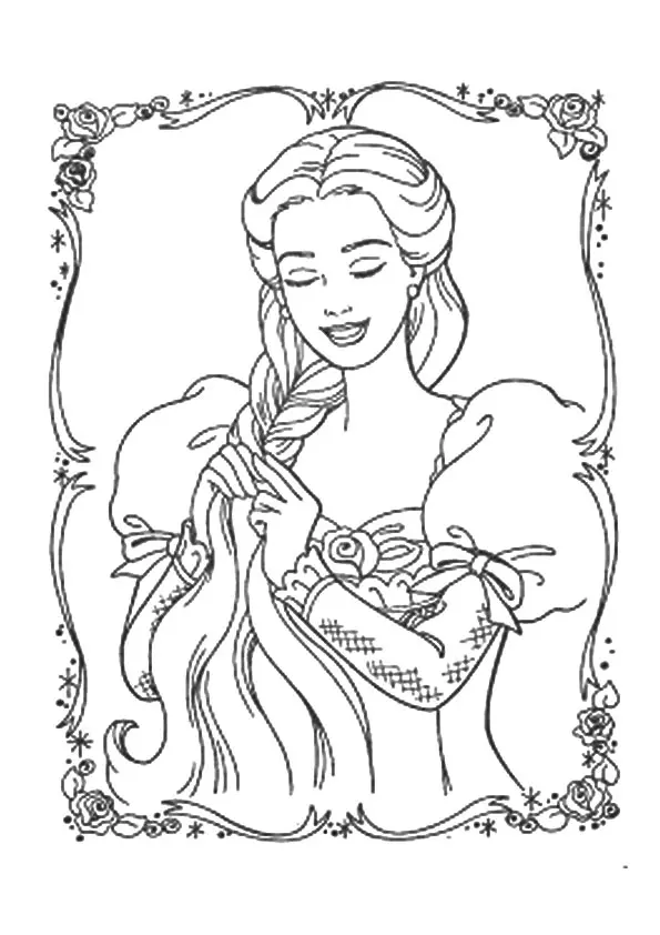 The-Rapunzel-Braiding-Her-Hair