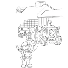 The rubble dump truck coloring page