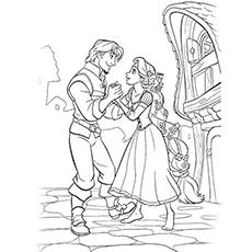 Download 20 Beautiful Rapunzel Coloring Pages For Your Little Girl