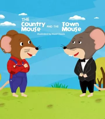 ‘The Town-Mouse And The Country-Mouse’ Story For Your Kids