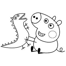 Top 35 Free Printable Peppa Pig Coloring Pages Online