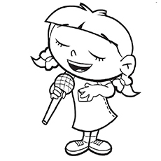 Annie the little einsteins coloring pages