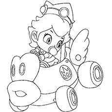 25 Best Princess Peach Coloring Pages For Your Little Girl