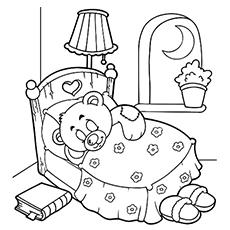 880 Collections Sleeping Bear Coloring Pages To Print  Best Free