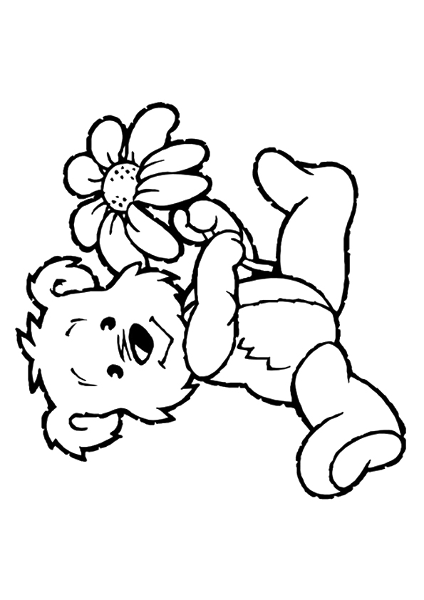The-bear-with-flower