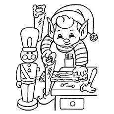 6100 Top Free Christmas Coloring Pages Elf , Free HD Download