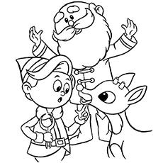 20 Best Rudolph The Red Nosed Reindeer Coloring Pages For Your Little Ones