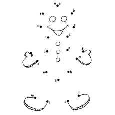 Connect the dots coloring page for preschool