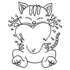 baby kitten coloring pages