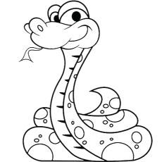 Coloring Page  Coloring pages, Snake coloring pages, Coloring books