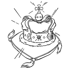Get Coloring Page Crown Gif