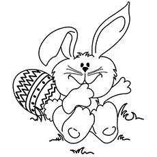 Easter Bunny Coloring Pages