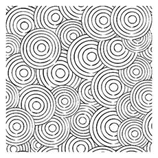 Free Abstract Geometric Pattern Printable Colouring Page