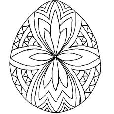 Top 25 Free Printable Easter Egg Coloring Pages Online