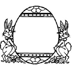 Top 25 Free Printable Easter Egg Coloring Pages Online