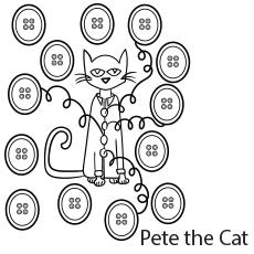 pete the cat coloring page pdf