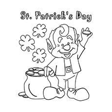 Top 25 Free Printable  St Patrick s Day  Coloring Pages Online