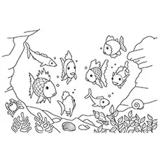 In the ocean coloring page_image