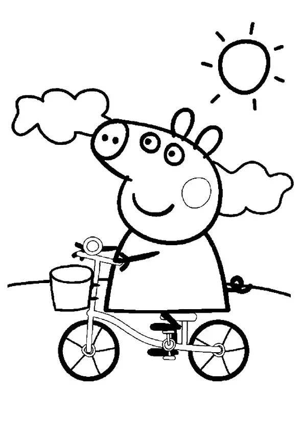 The-peppa-cycling