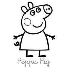 top 35 free printable peppa pig coloring pages online