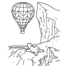 8500 Coloring Pages Hot Air Balloon , Free HD Download