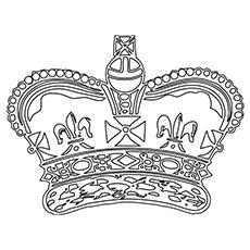 Top 30 Free Printable Crown Coloring Pages Online | MomJunction