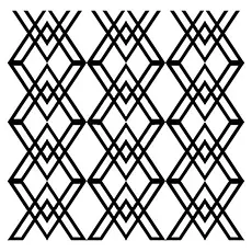 Seamless geometric coloring pages