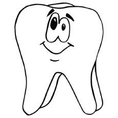 teeth coloring pages