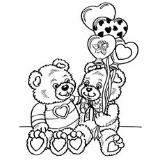 Valentines Day Coloring Page to Print