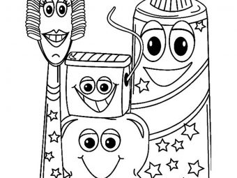 Top 10 Dental Coloring Pages For Your Toddler