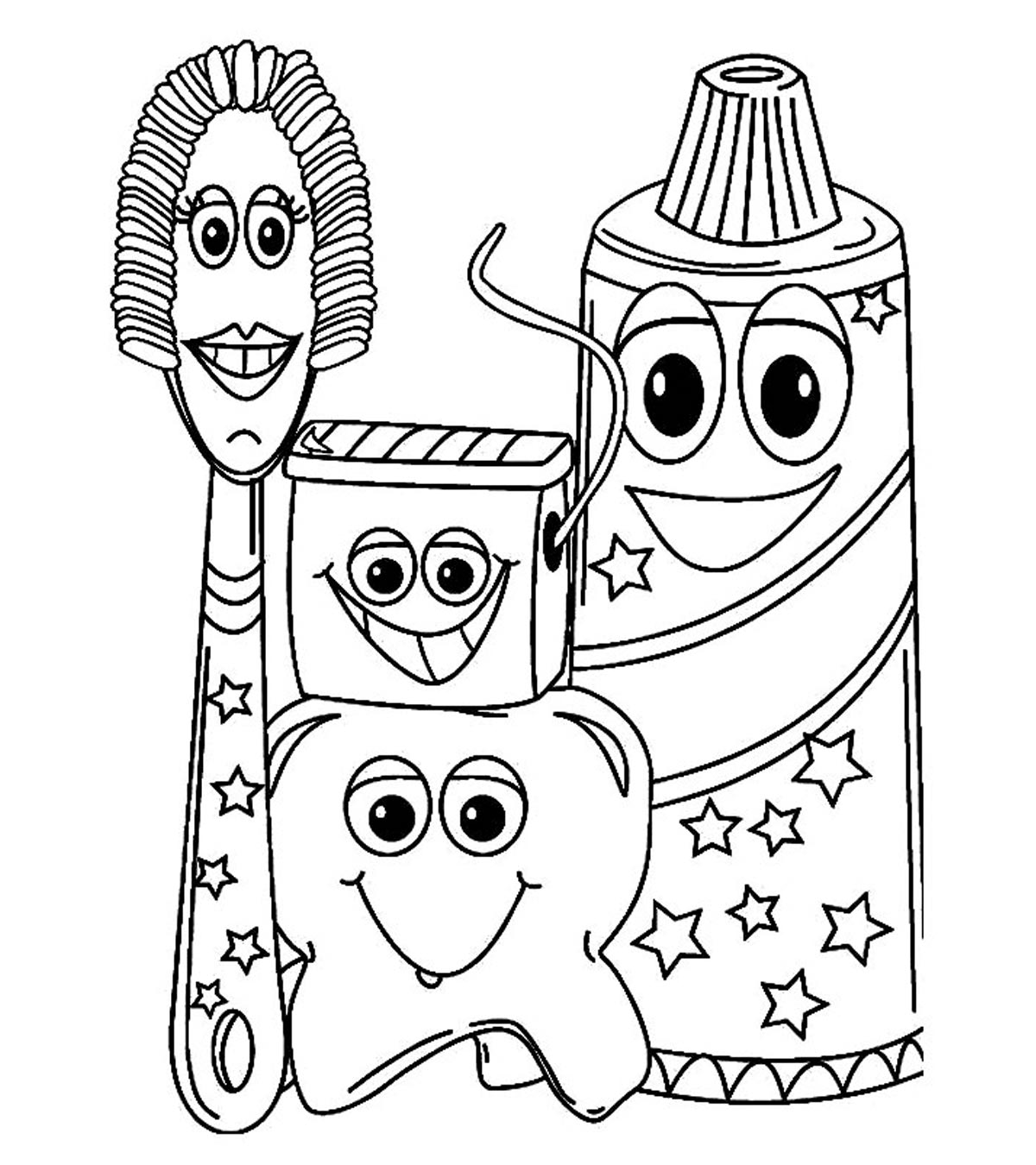 Free Dental Coloring Pages For Kids Find More Dental Coloring Page 