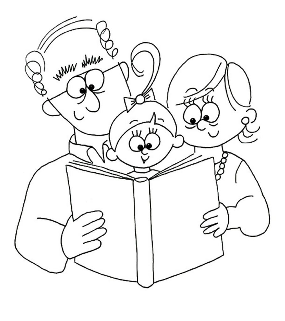Top 10 Grandparents Day Coloring Pages For Your Little Ones