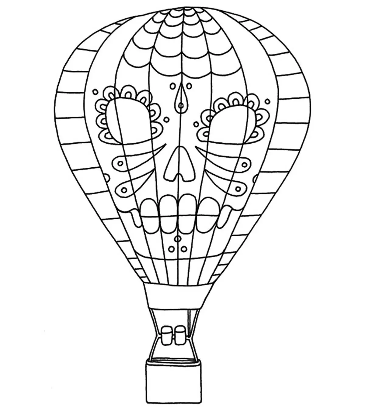 Top 10 Hot Air Balloon Coloring Pages For Your Little Ones