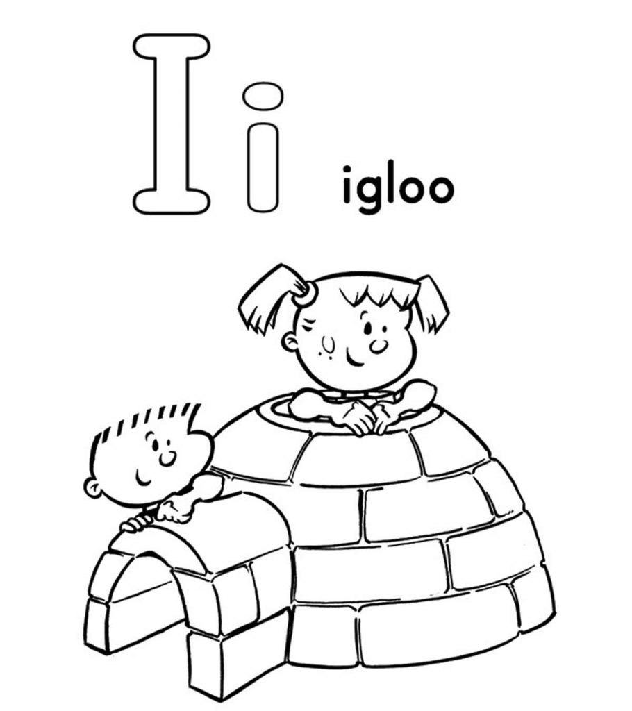 Top 10 Free Printable Letter I Coloring Pages Online