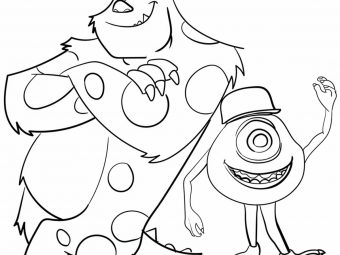 Monsters Coloring Pages Your Toddler Will Love To Color