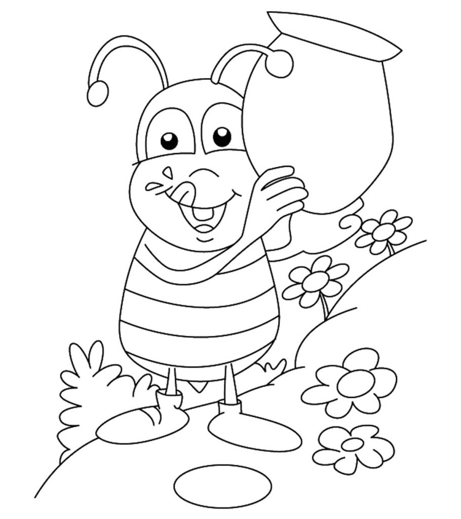 Top 20 Free Printable Bug Coloring Pages Online