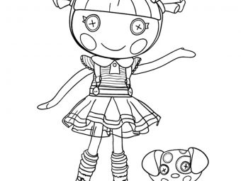 Top 20 Lalaloopsy Coloring Pages Your Toddler Will Love