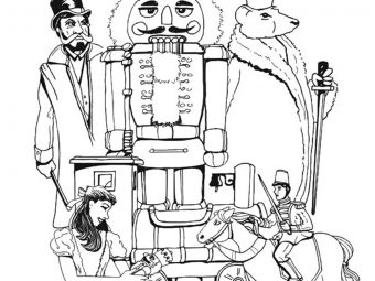 Top 20 Nutcracker Coloring Pages For Your Little Ones
