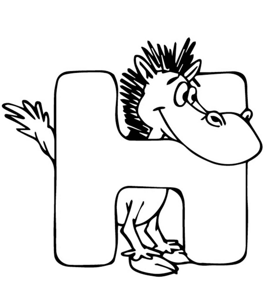 Top 25 Free Printable Letter H Coloring Pages Online