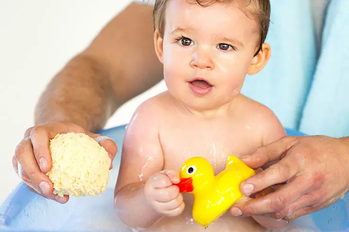 Water Toys Activity For 5-Month-Olds