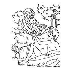 adam and eve lds coloring pages