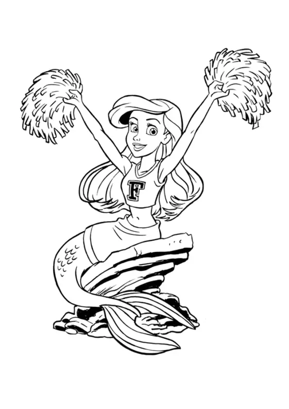 ariel-as-cheerleader-disney-princess