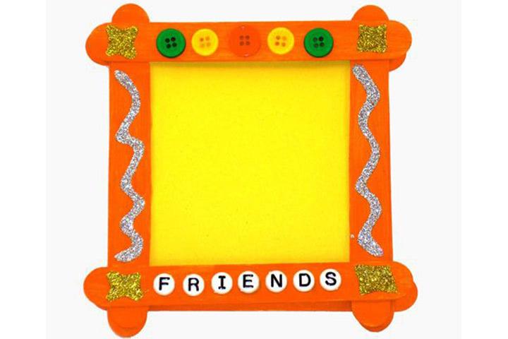 how to make photo frame for kids