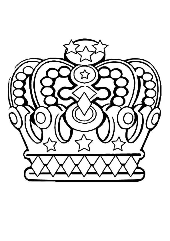 coloring-page-of-crown