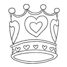 crown-heart-shape