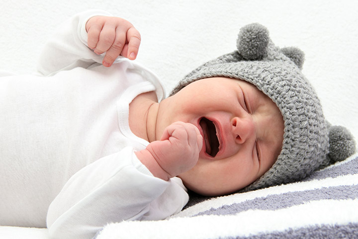 1 month old babies spend 7% of their day simply crying