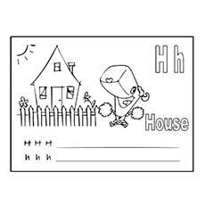 Top 25 Free Printable Letter H Coloring Pages Online