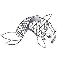 Top 25 Free Printable Koi Fish Coloring Pages Online